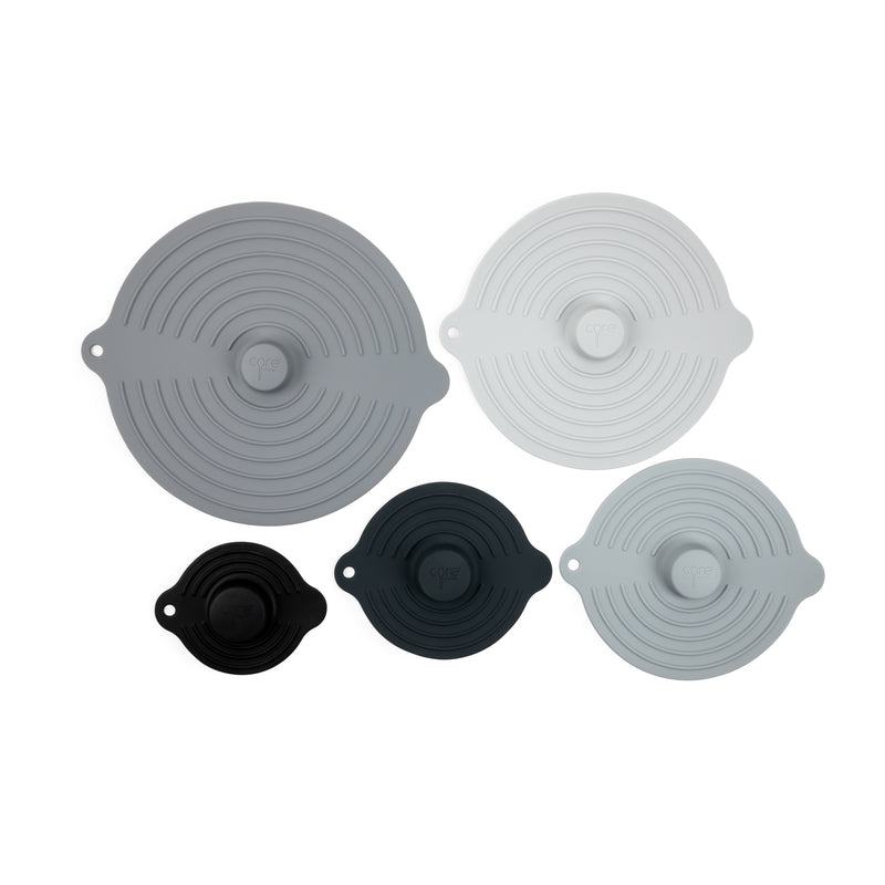 CORE KITCHEN - Core Kitchen Assorted Silicone Suction Lid Set