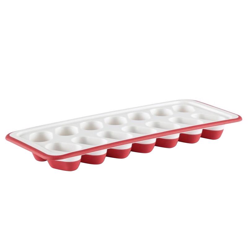 RUBBERMAID - Rubbermaid Red/White Plastic/Silicone Ice Tray