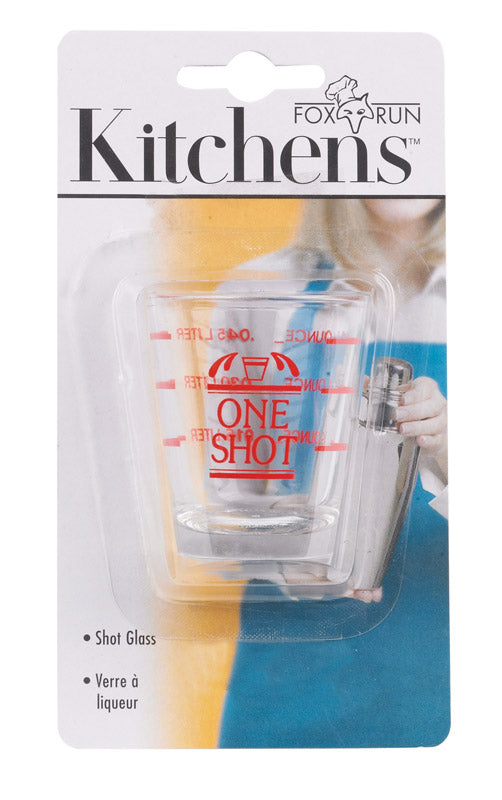 FOX RUN - Fox Run Kitchens 1-1/2 oz Clear Glass Shot Glass