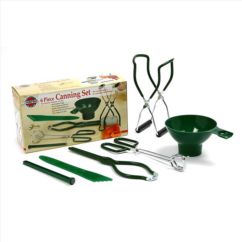 NORPRO - Norpro Wide Mouth Canning Set 6 pk