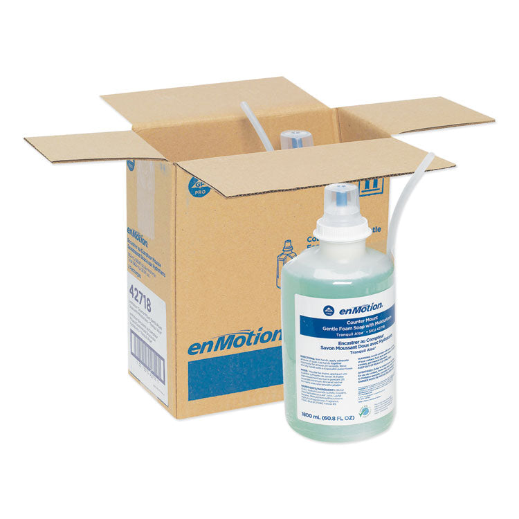 Georgia Pacific Professional - GP enMotion Counter Mount Foam Soap Refill, Tranquil Aloe, 1,800 mL, 2/Carton