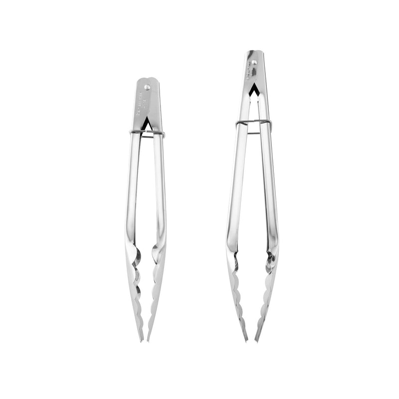 FARBERWARE - Farberware Silver Stainless Steel Locking Tongs