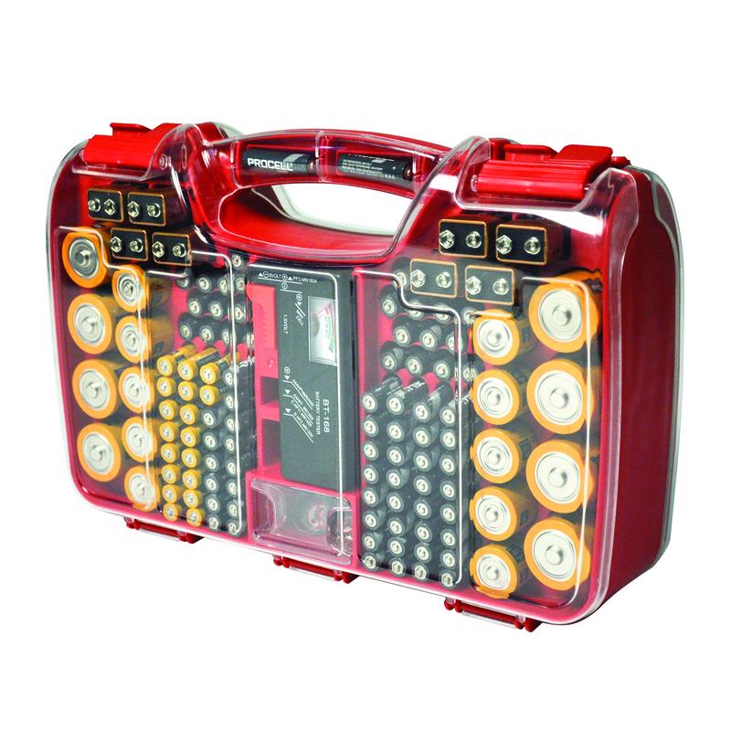 BATTERY DADDY - Battery Daddy Battery Storage and Organization Plastic 1 pc