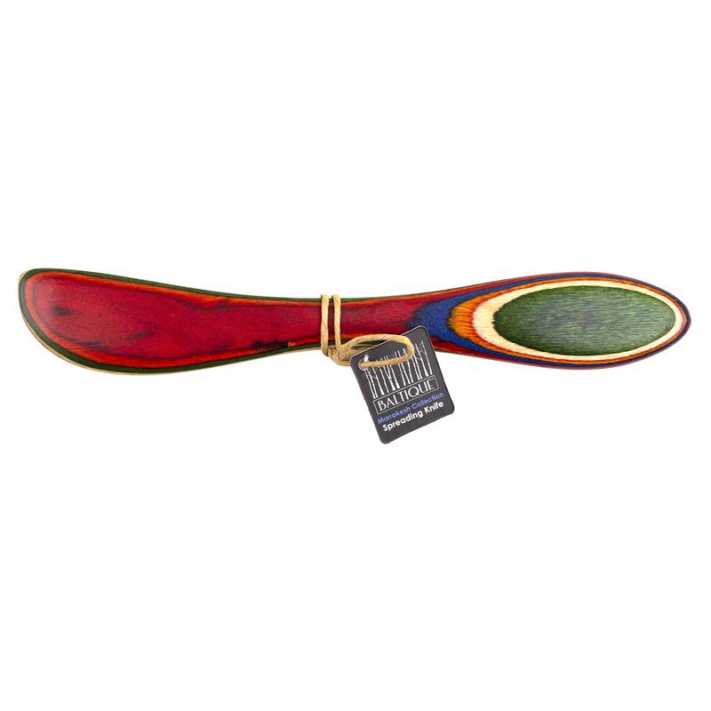 TOTALLY BAMBOO - Totally Bamboo Baltique Multicolored Birch Wood Spreading Knife - Case of 12 [20-9505]
