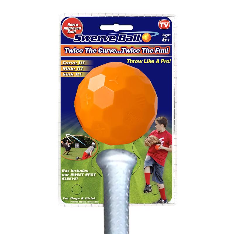 SWERVE BALL - Swerve Ball Ball and Bat Combo Multicolored - Case of 12