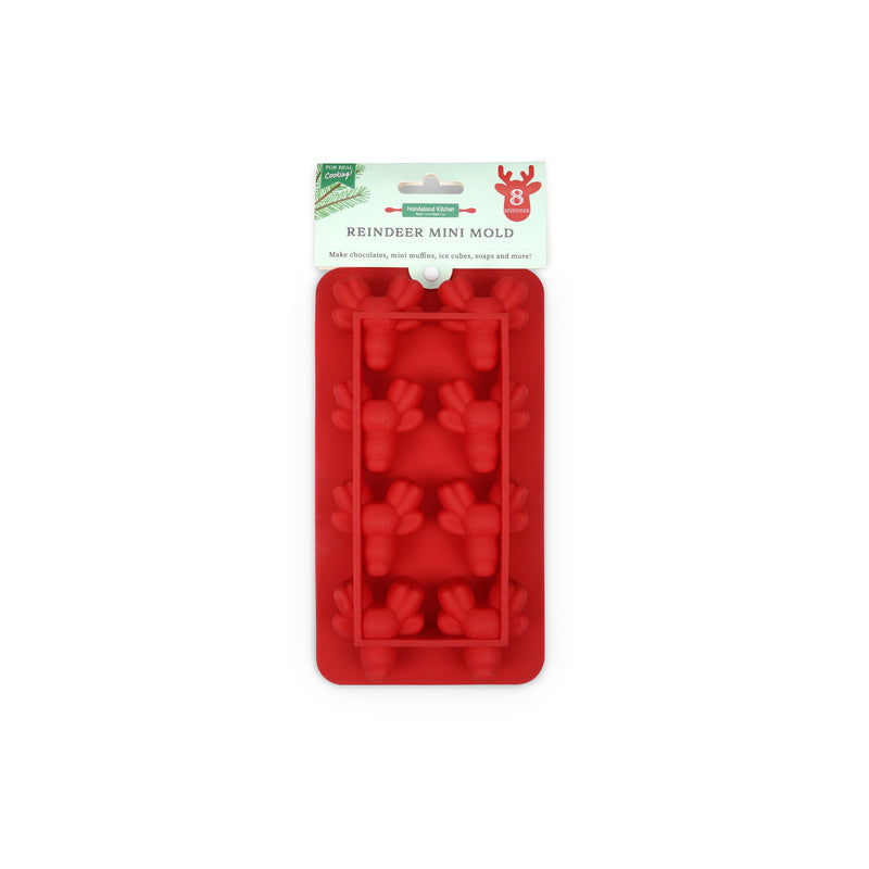 HANDSTAND KITCHEN - Handstand Kitchen Winter Wonderland Reindeer Mini Mold Silicone 1 pk
