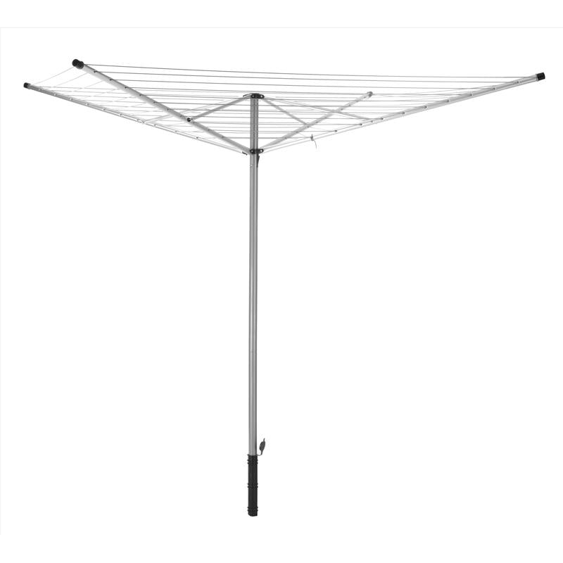 WHITMOR - Whitmor 77 in. H X 74.2 in. W X 74.2 in. D Aluminum Clothes Drying Rack
