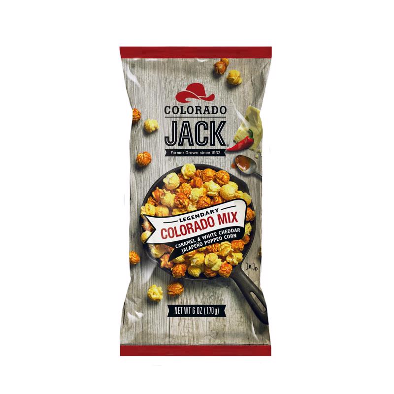 COLORADO JACK - Colorado Jack Legendary Colorado Mix Gourmet Popcorn 6 oz Bagged - Case of 12