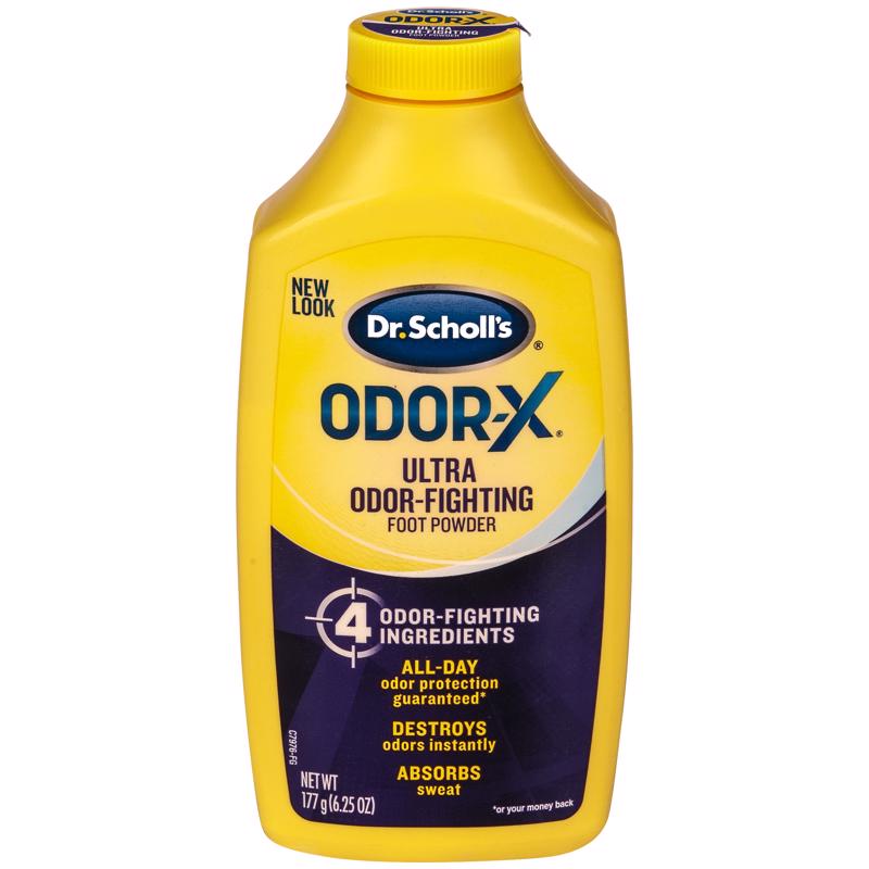 DR SCHOLL'S - Dr Scholl's Odor-X Boot/Foot Powder 6.25 oz - Case of 3