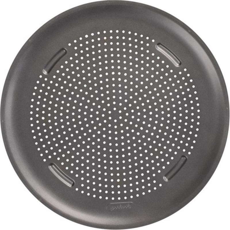 GOOD COOK - Good Cook Air Perfect 15.75 in. Pizza Pan Black 1 pc