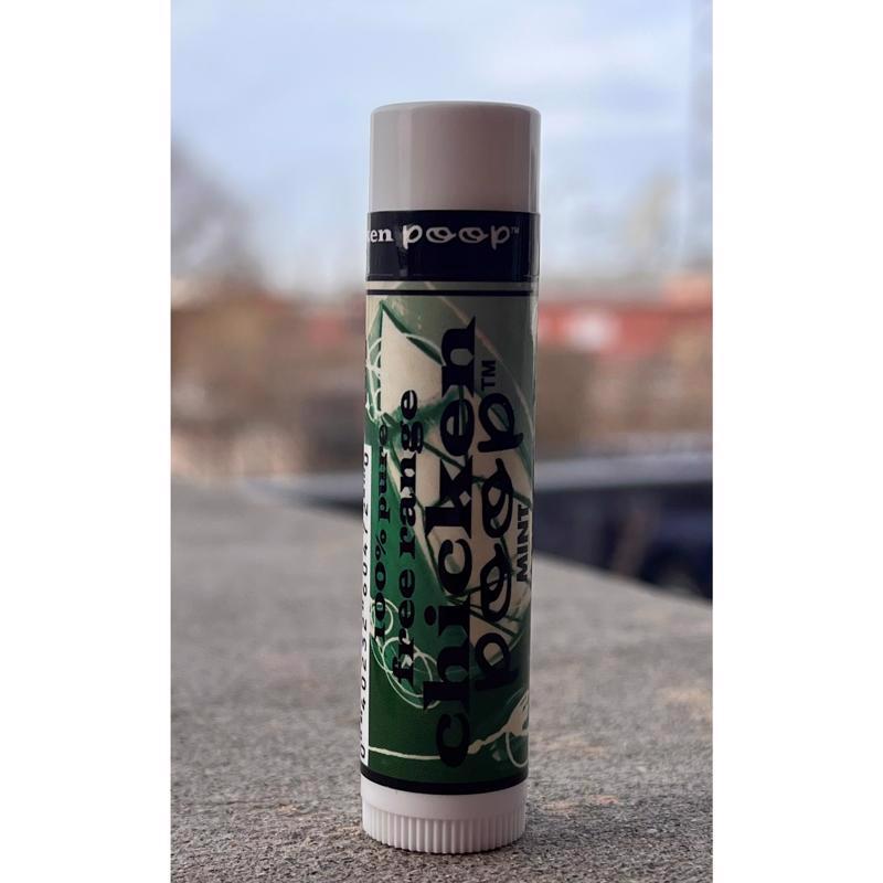 CHICKEN POOP LIP JUNK - Chicken Poop Lip Junk Mint Scent Lip Balm Set 0.04 oz 1 pk - Case of 24