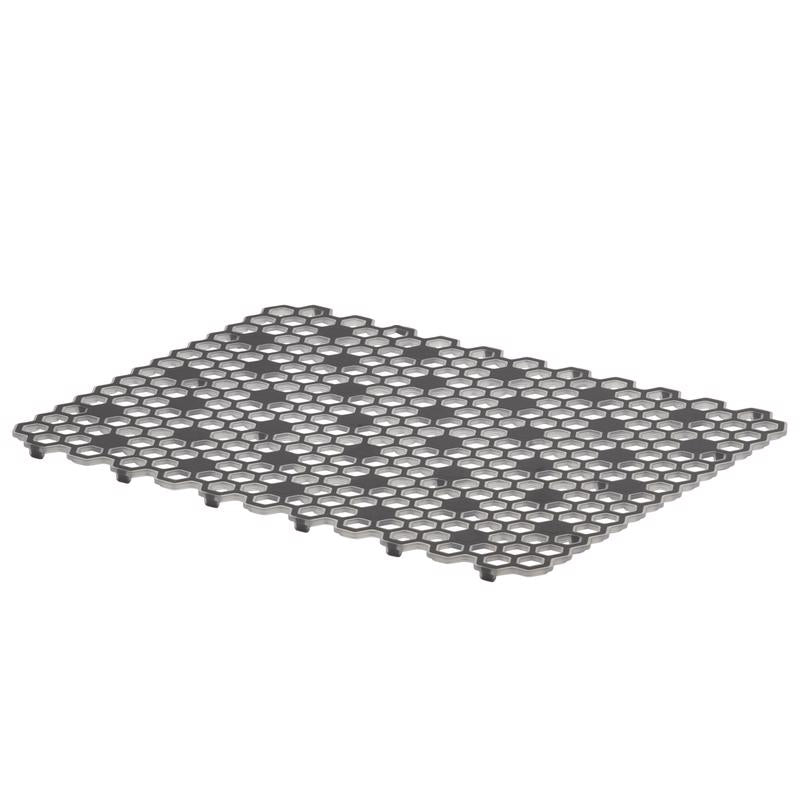 SPECTRUM - Spectrum Hexa 16 in. L X 0.5 in. W X 11.75 in. H Plastic Sink Mat