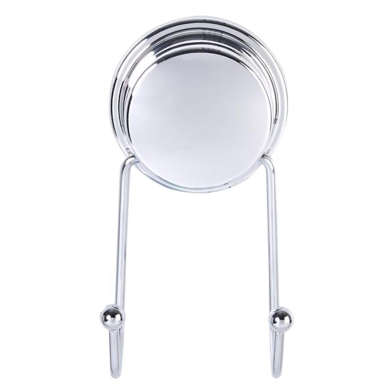 BETTER LIVING - Better Living Stick N Lock Plus 4.33 in. H X 1.85 in. W X 2.36 in. L Chrome Silver Double Robe Hook