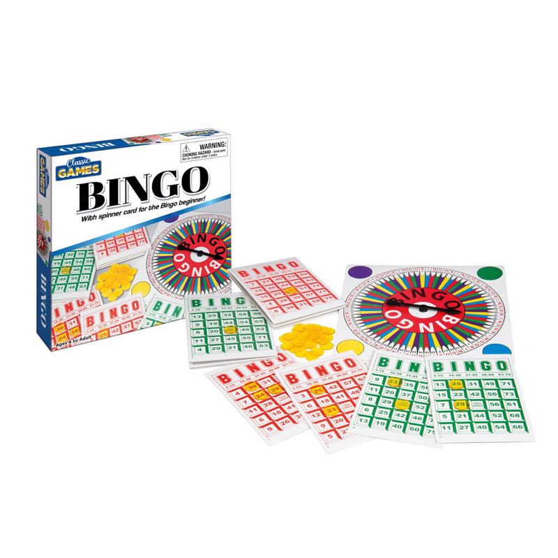 PLAYMAKER TOYS - Playmaker Toys Classic Games Bingo Multicolored - Case of 12