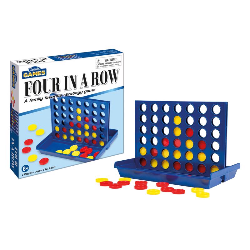 PLAYMAKER TOYS - Playmaker Toys Classic Games Four in a Row Multicolored - Case of 12