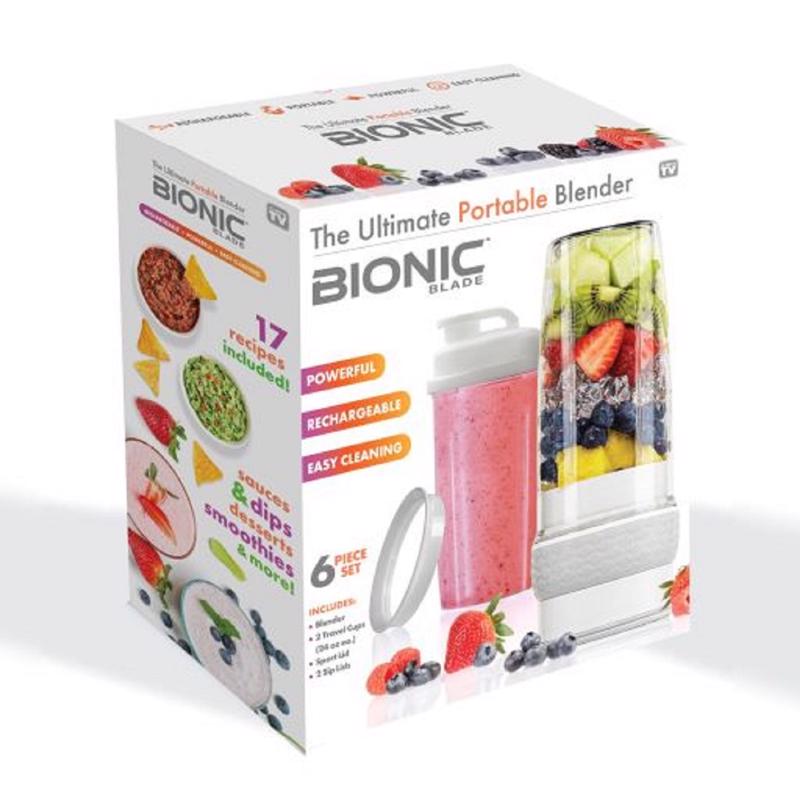 BELL & HOWELL - Bell & Howell White Plastic Blender 490 ml 1 ct