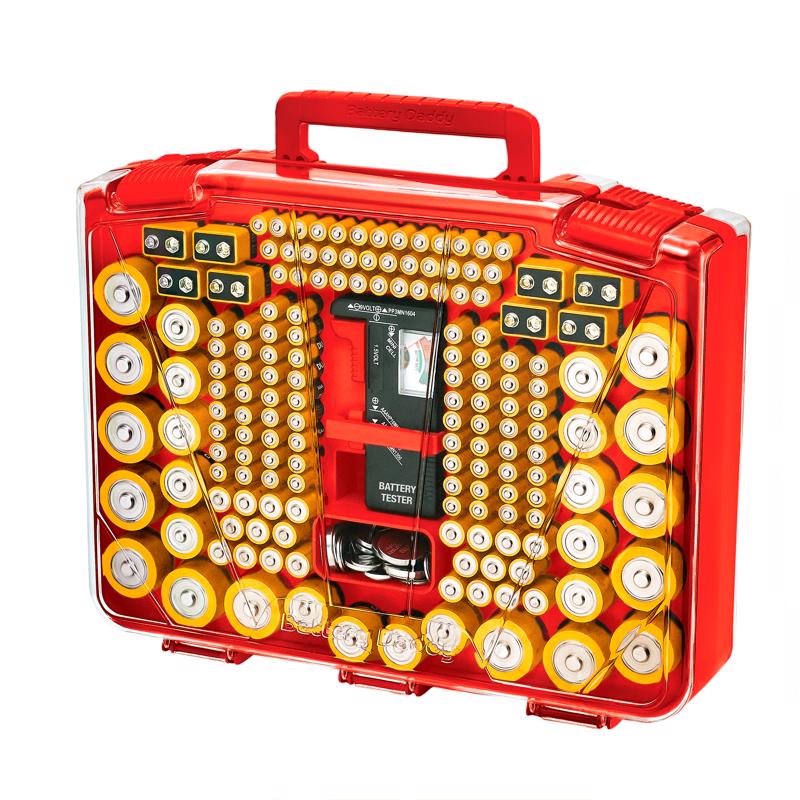AS SEEN ON TV - As Seen on TV Battery Daddy Battery Storage Case 1 pk