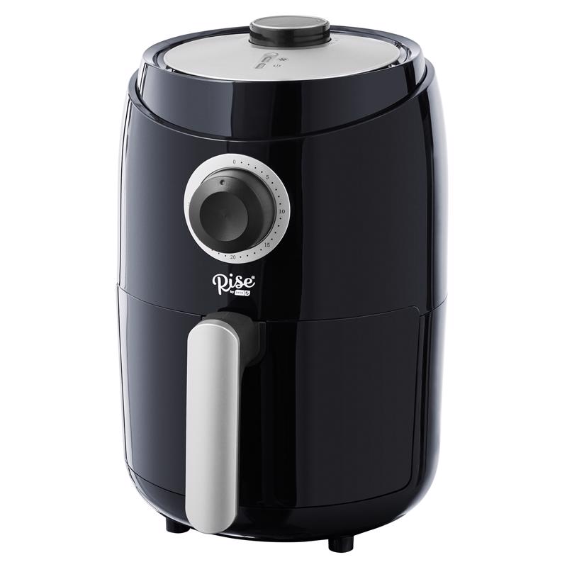 RISE BY DASH - Rise by Dash Black 2 qt Air Fryer