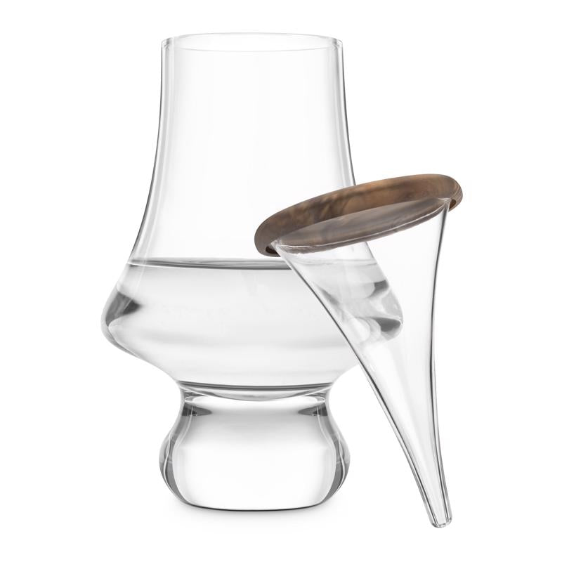 FINAL TOUCH - Final Touch 6.5 oz Clear Glass/Silicone Whiskey Dropper Set