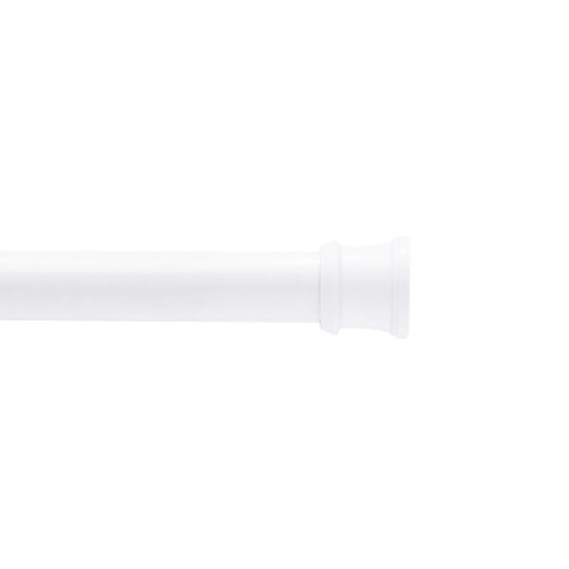 KENNEY - Kenney Adjustable Curtain Rod 72 in. L White