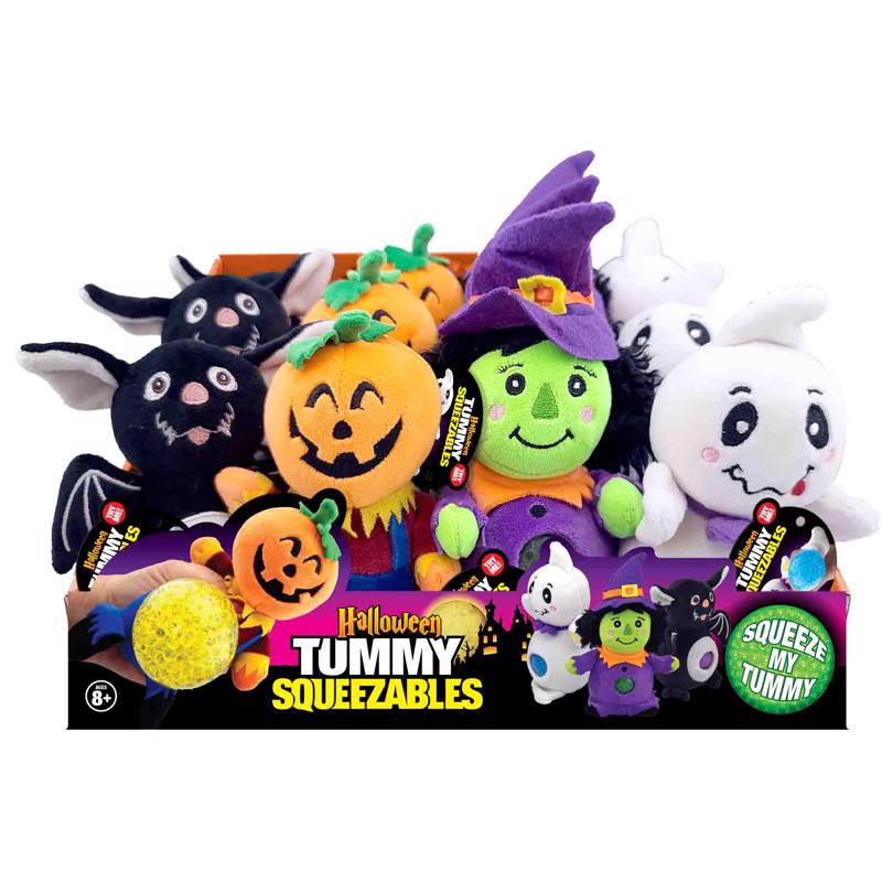 MAGIC SEASONS - Magic Seasons Halloween Tummy Squeezables Plush - Case of 12