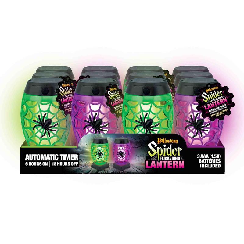 MAGIC SEASONS - Magic Seasons Assorted Lantern Halloween Decor - Case of 12