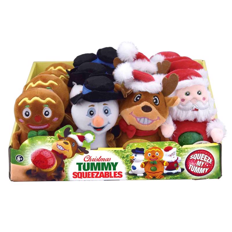 MAGIC SEASONS - Magic Seasons Christmas Tummy Squeezables 1 pk - Case of 12