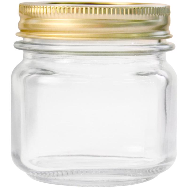ANCHOR HOCKING - Anchor Hocking Regular Mouth Canning Jar 0.5 pt 12 pk