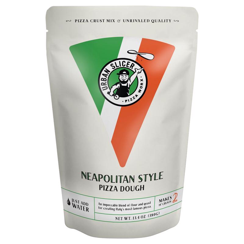 URBAN SLICER PIZZA WORX - Urban Slicer Pizza Worx Neapolitan Style Pizza Dough Mix 13.4 oz
