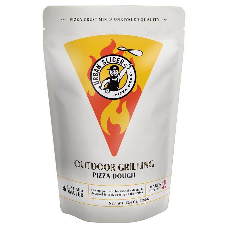 URBAN SLICER PIZZA WORX - Urban Slicer Pizza Worx Outdoor Grilling Pizza Dough Mix 13.4 oz