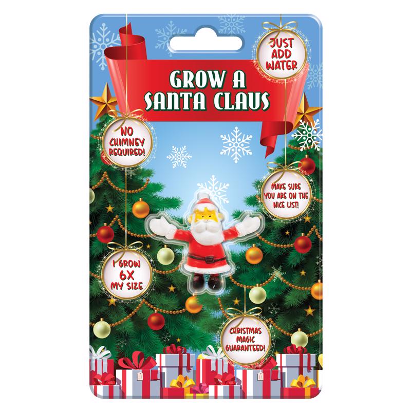 PLAYMAKER TOYS - Playmaker Toys Grow a Santa Magical Toy Red/White - Case of 12