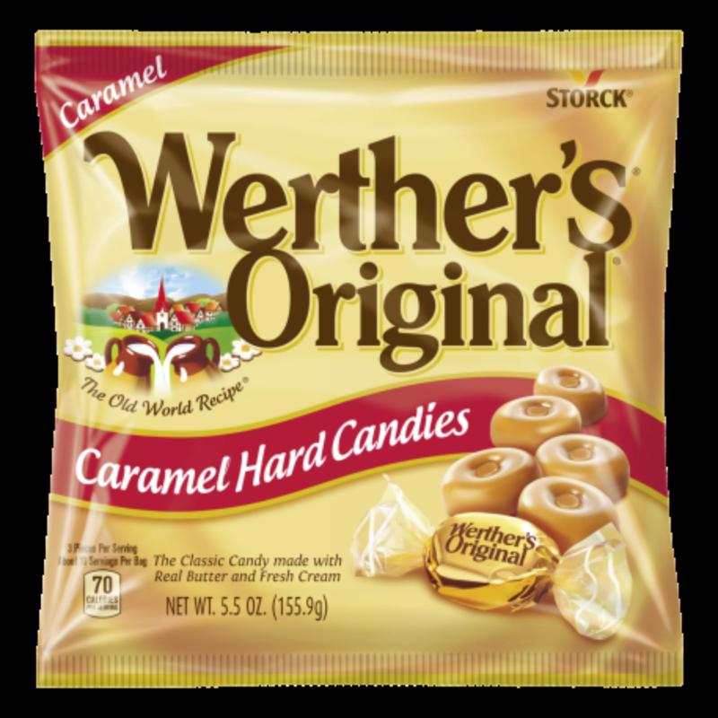 WERTHER'S - Werther's Original Butter/Fresh Cream Hard Candy 5.5 oz - Case of 12