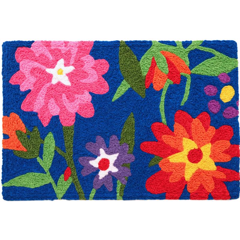 JELLYBEAN - Jellybean 20 in. L X 30 in. W Multi-color Backyard Garden Polyester Accent Rug