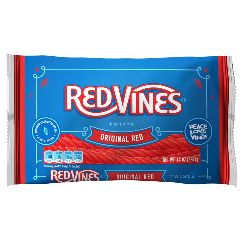 RED VINES - Red Vines Original Red Licorice 14 oz - Case of 12