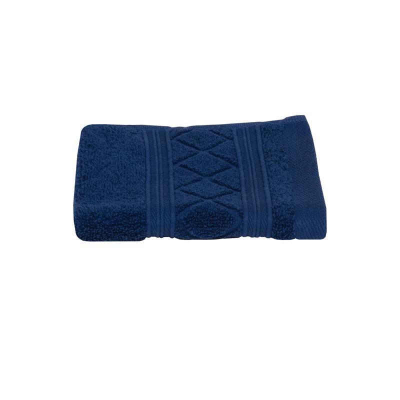 STTELLI - Sttelli Radiance Navy Cotton Washcloth 1 pc - Case of 6