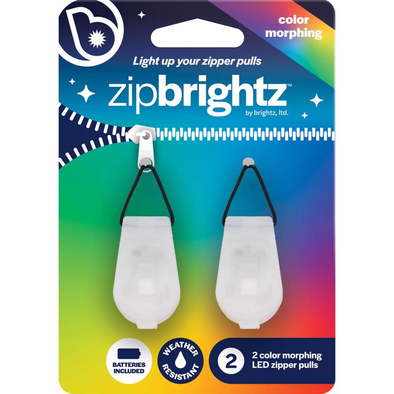 BRIGHTZ - Brightz ZipBrightz Zipper Charms LED Light 2 pk