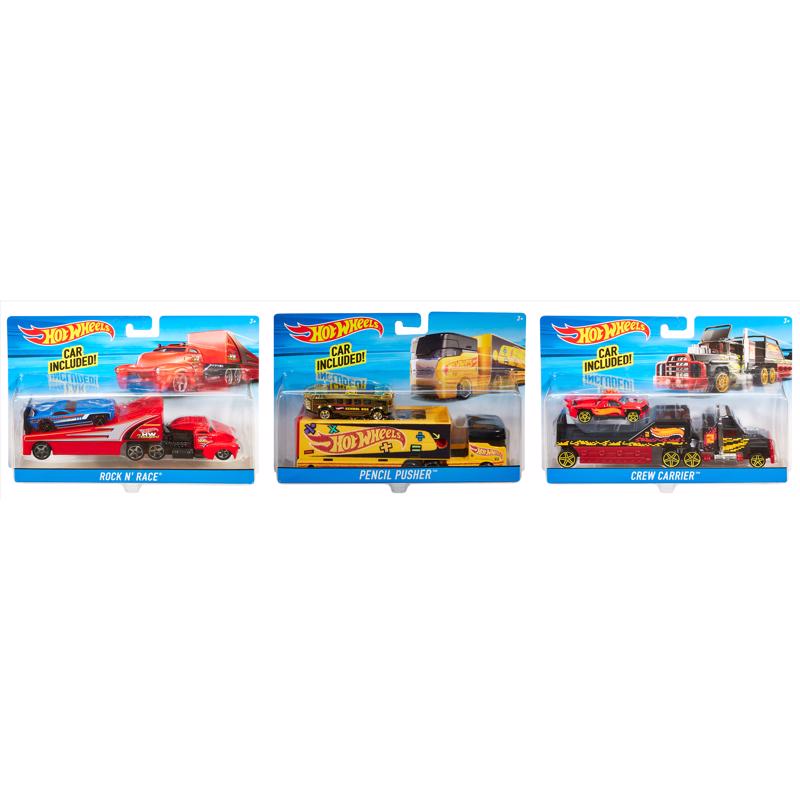 HOT WHEELS - Hot Wheels Rock N' Race Super Rig Vehicles Assorted 2 pc