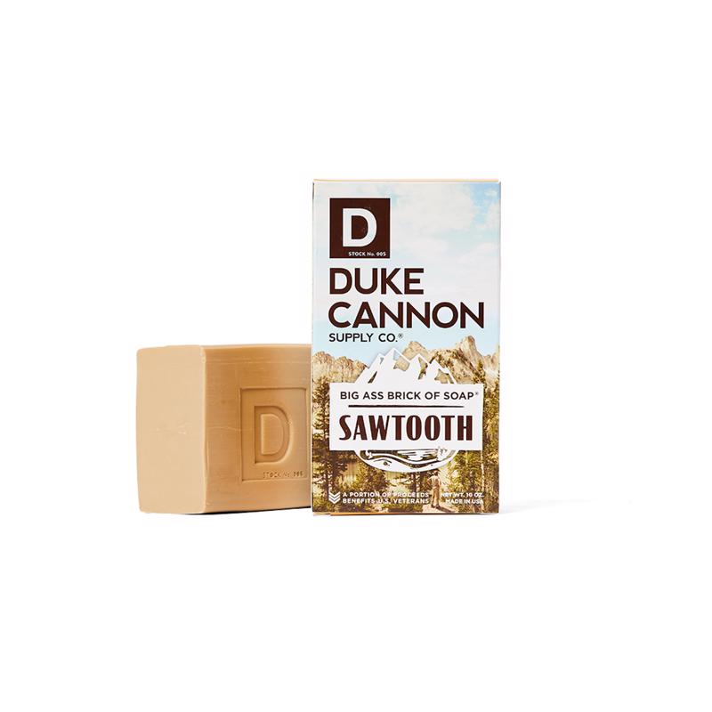 DUKE CANNON - Duke Cannon Big Ass Brick Of Soap Cream Sawtooth Shower Soap 10 oz 1 pk