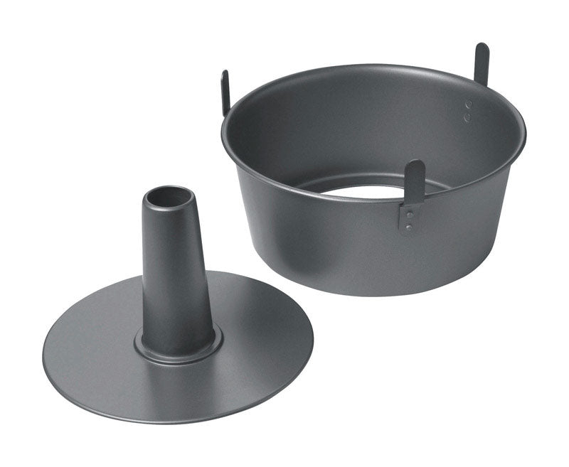 CHICAGO METALLIC - Chicago Metallic 9-1/2 in. W X 9.5 in. L Angel Food Cake Pan Gray
