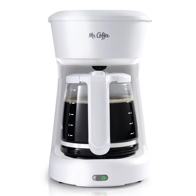 MR. COFFEE - Mr. Coffee 12 cups White Coffee Maker