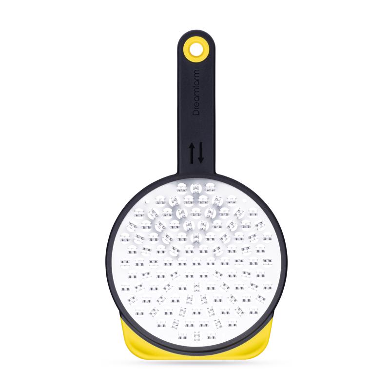 DREAMFARM - Dreamfarm Yellow Polypropylene/Stainless Steel Ograte