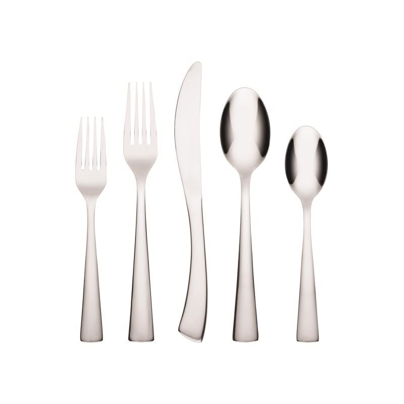 CAMBRIDGE - Cambridge Aladin Mirror Silver Stainless Steel Casual Flatware Set 20 pc