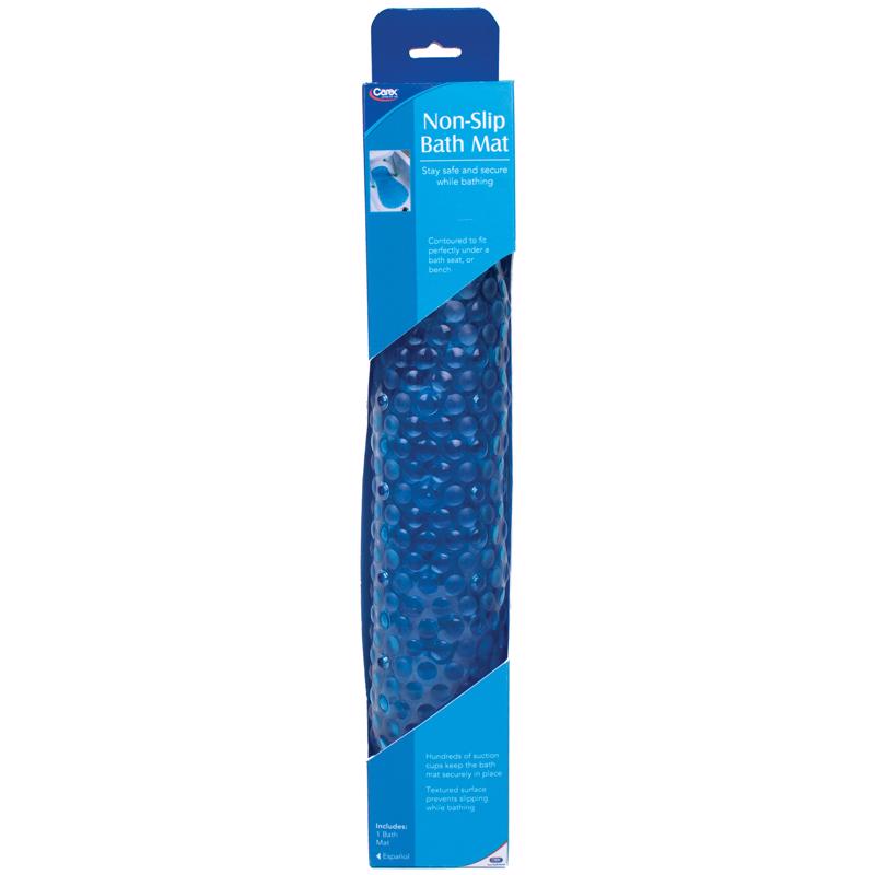 CAREX HEALTH BRANDS - Carex Health Brands Blue Shower/Tub Safety Mat Rubber .5 in. H X 32 in. L