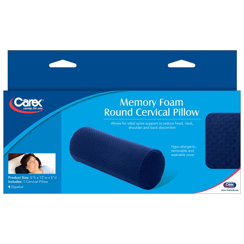 CAREX HEALTH BRANDS - Carex Health Brands Navy Pillow 1 pk [FGP10900 0000]