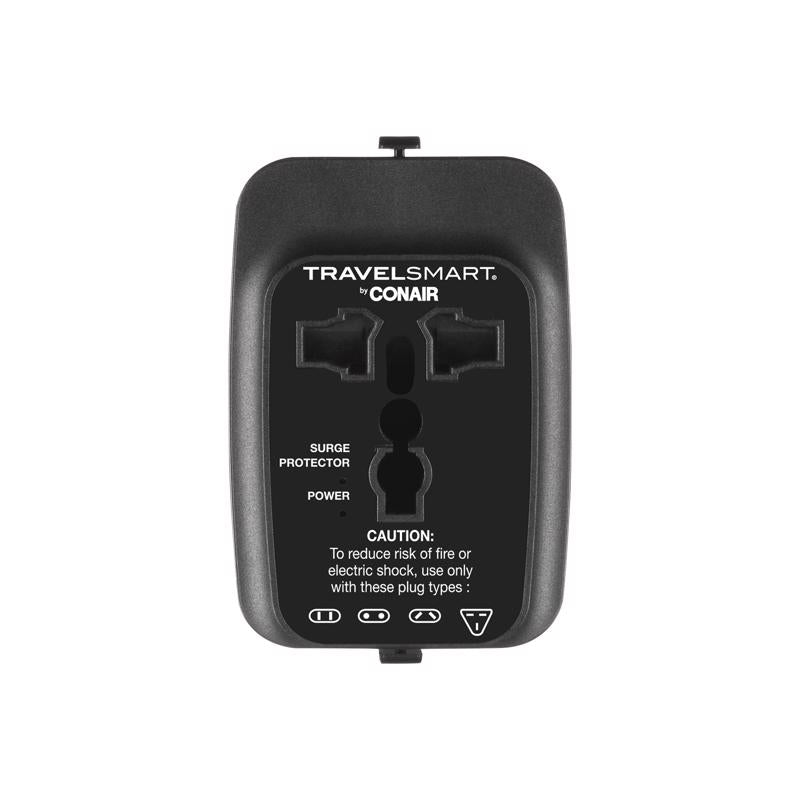 TRAVEL SMART - Travel Smart Type A/B For Continental Europe Adapter Plug w/USB Port