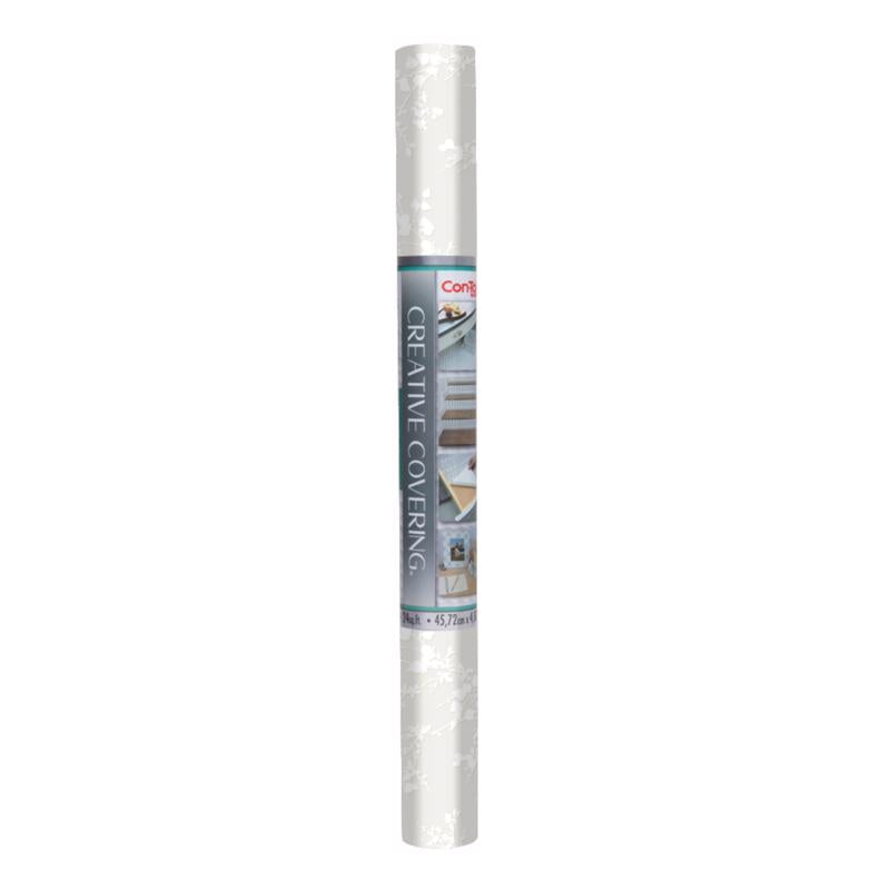 CONTACT - Con-Tact Creative Covering 16 ft. L X 18 in. W White Shelf and Drawer Liner