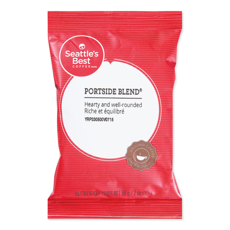 Seattle's Best - Premeasured Coffee Packs, Portside Blend, 2 oz Packet, 18/Box