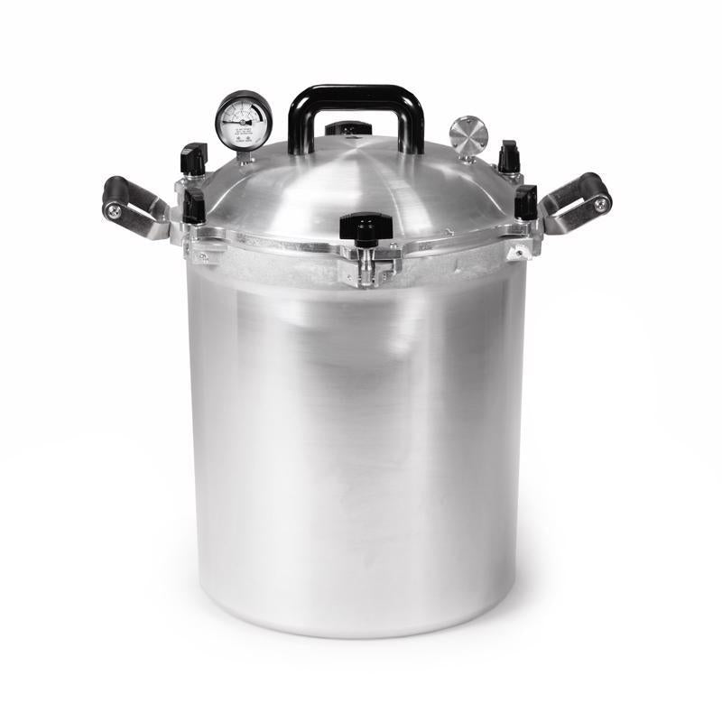 ALL AMERICAN 1930 - All American 1930 Aluminum Pressure Canner 30 qt Silver