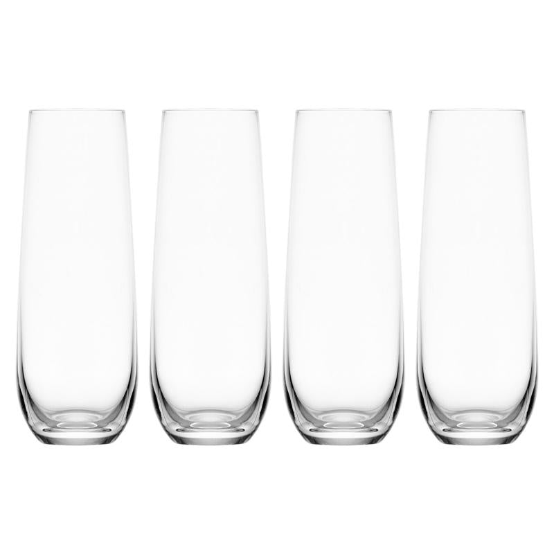 LIFETIME BRANDS - Lifetime Brands Mikasa 9.5 oz Clear Glass Lana Flute Glass