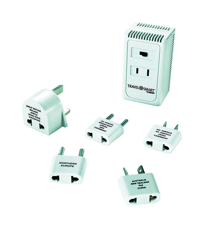 TRAVEL SMART - Travel Smart Type A/B/C/E/F/G For Worldwide Wattage Converter